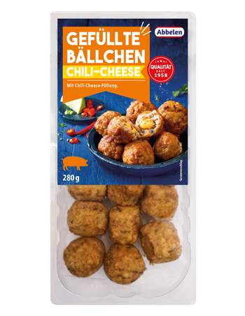 Gefüllte Bällchen "Chili-Cheese" von Abbelen