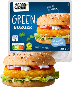 Packshot: Green Burger von Abbelen